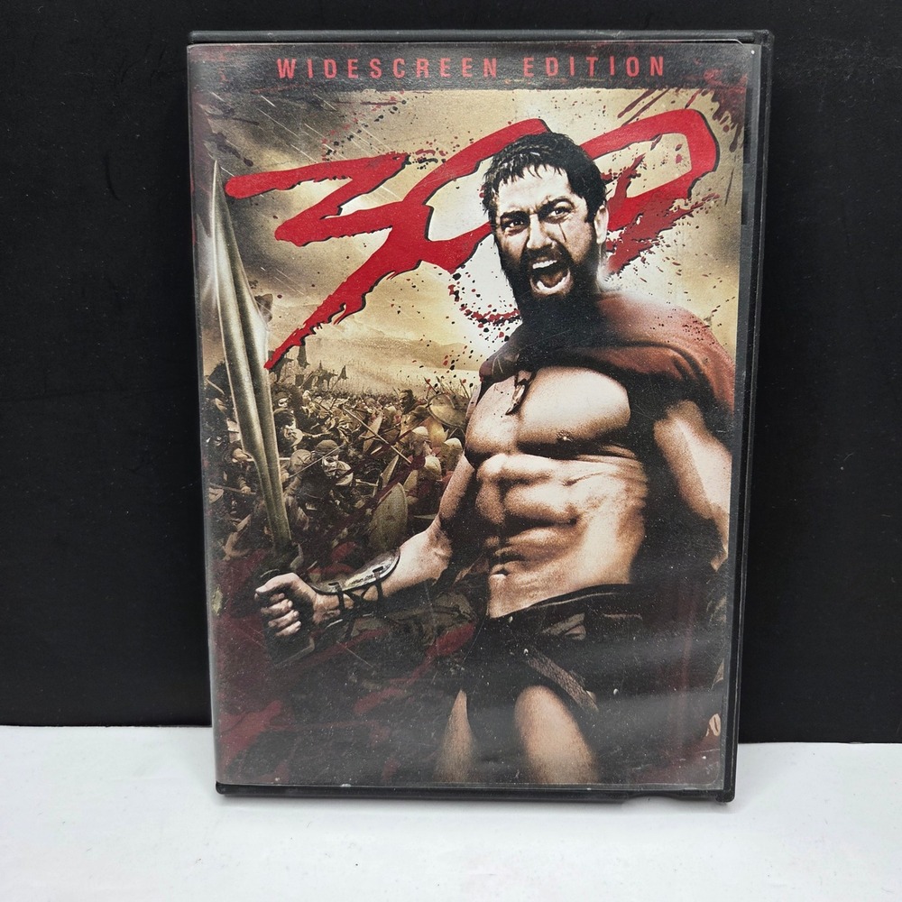 300 DVD Widescreen Edition Action Movie Gerard Butler Frank Miller